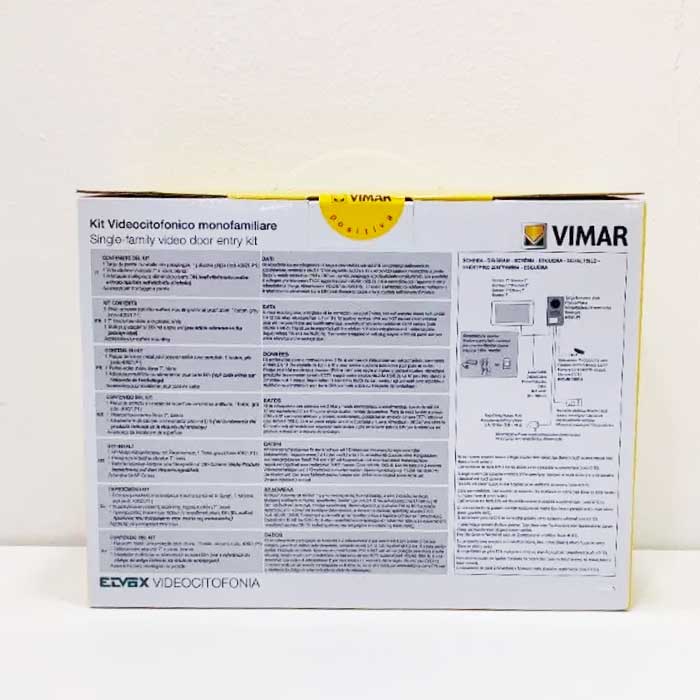 Kit Video 7 1 Familia Multiclavija, Vimar - Imagen 3