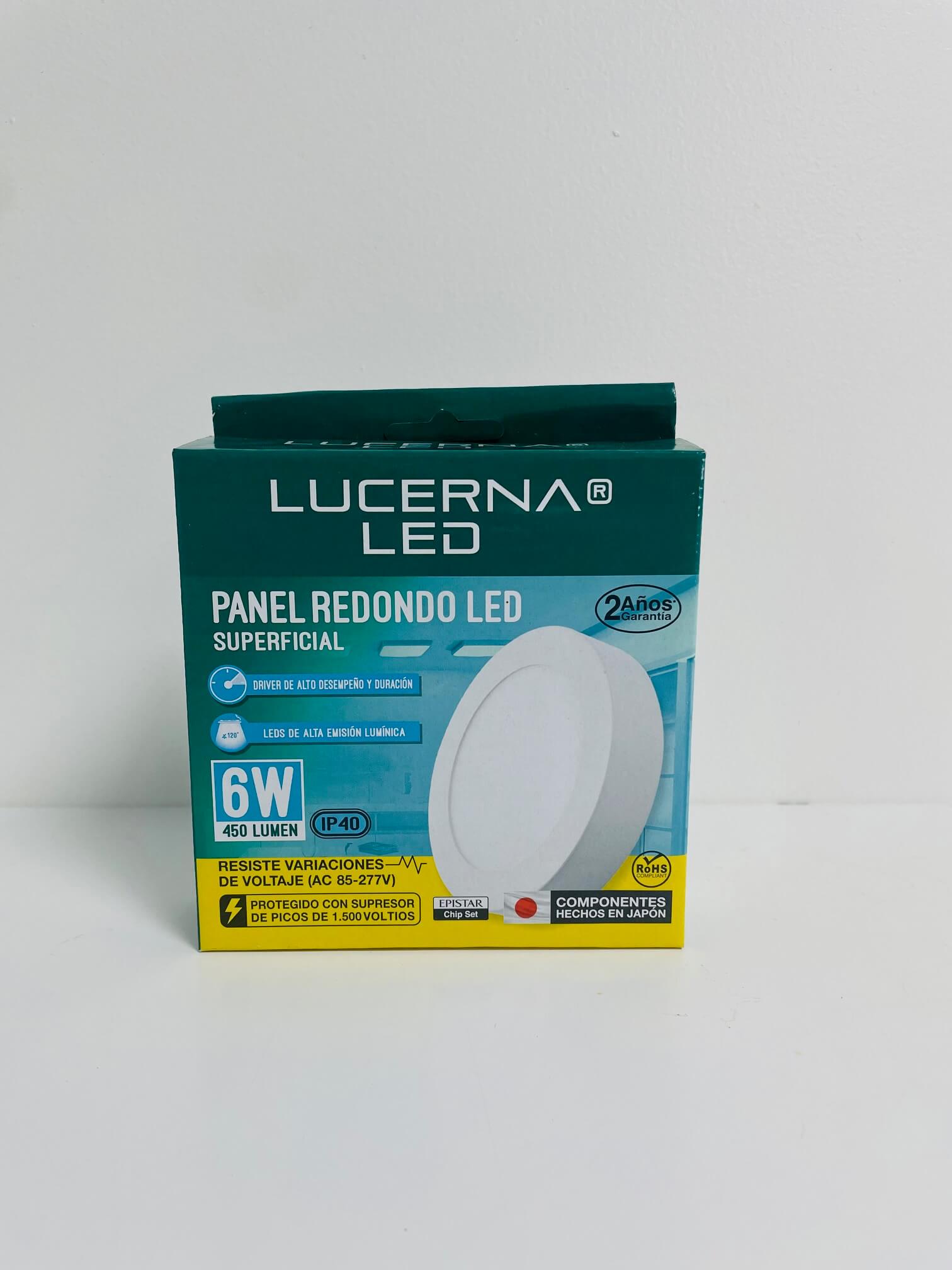 Panel Superficial Redondo 6w 6k 4´´, Lucerna (cod.0271) - Imagen 4