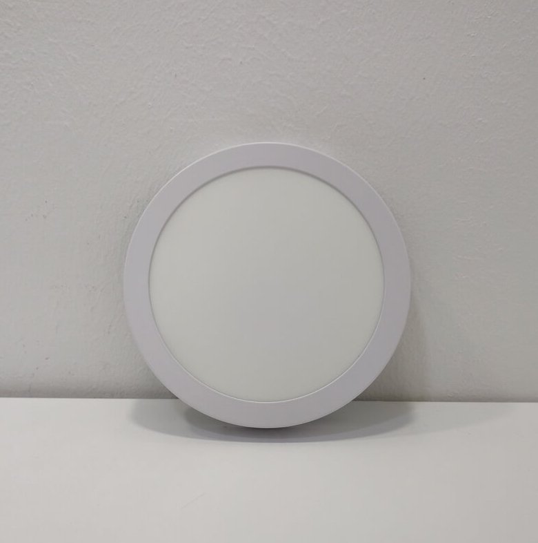Panel Superficial Redondo 12w 4k 6´´, Mercury (cod.2475)