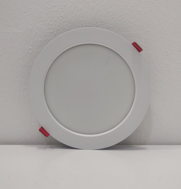 Panel Empotrable Redondo 24w 6k 6´´. Down Light, Mercury (cod.2936)
