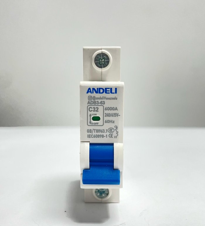 Breaker Termomagnético 1X32amp, Andeli (cod.2491) - Todoelectrico Valencia